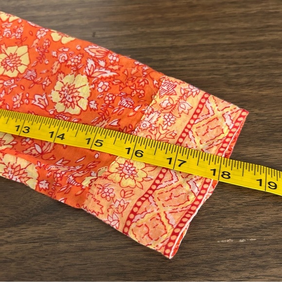 ❤️ J. Crew Orange Cream Relaxed Blouse with Mandarin Collar 4 - Picture 10 of 11